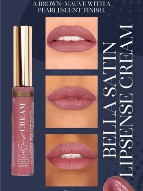 LipSense Bella Satin LipSense Cream - Brown-Mauve Pearlescent